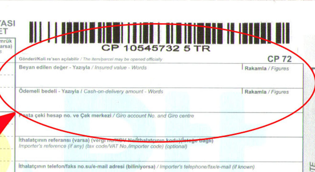 Как отправить посылку из Турции в РФ 7