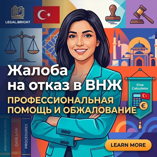 Жалоба на отказ в ВНЖ Турции